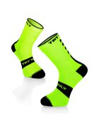 Try To Fly Sosete pentru ciclism CYCLING SOCKS Fluo Yellow