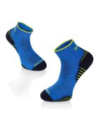 Try To Fly Sosete scurte - pentru alergat din bumbac organic RUNNING ANKLE SOCKS Dark Blue