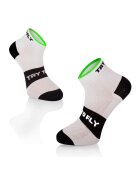 Try To Fly Sosete scurte pentru ciclism CYCLING ANKLE SOCKS Meryl® Skinlife White-Black