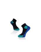 Try To Fly Sosete scurte pentru tenis - Fusion Turquoise Black Blue