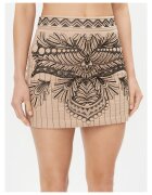 TWINSET Fusta mini dama bej -