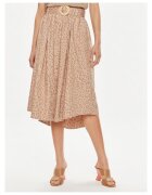 TWINSET Fusta trapezoidala de dama bej