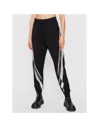 TWINSET Pantaloni de trening dama negru/alb
