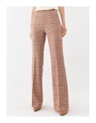 TWINSET Pantaloni eleganti pentru dama - maro - model in carouri