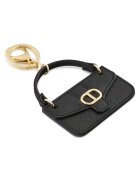 TWINSET Portofel dama etui na klucze - ecologic - negru