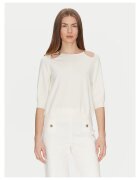 TWINSET Pulover dama crem - moale