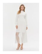 TWINSET Rochie dama ecru - tricotata