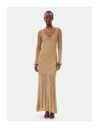 TWINSET Rochie tricotata - de dama bej