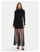 TWINSET Rochie tricotata de dama - negru - fabricata din material de calitate