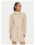 TWINSET Sacou de dama culoare bej