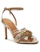 TWINSET Sandale dama - model 10366 - piele naturala - auriu -