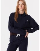 TWIST Bluza polo cu terminatie ajustabila - Bleumarin