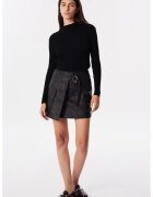 TWIST Fusta petrecuta cu model - Negru stins