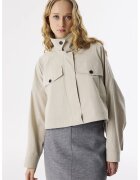 TWIST Jacheta cu maneci cazute - Maro camel