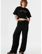 TWIST Pantaloni lejer cu snur - Negru