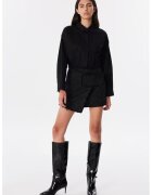 TWIST Rochie scurta din bumbac - Negru