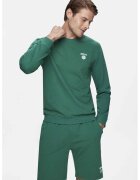 UCLA Bluza de trening cu decolteu la baza gatului - VALLEY - Verde