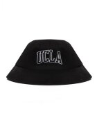 UCLA Palarie bucket unisex cu broderie logo Joaquin - Alb/Negru