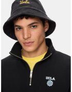 UCLA Palarie bucket unisex cu broderie logo - Negru