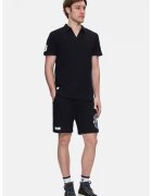 UCLA Pantaloni scurti de bumbac Sierge - Alb/Negru