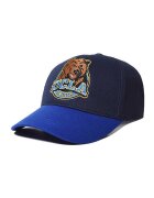 UCLA Sapca unisex cu broderie logo Huntin - Maro/Albastru royal/Bleumarin