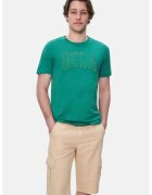 UCLA Tricou bărbați - regular fit - imprimeu cu logo - verde -