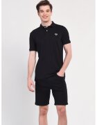 UCLA Tricou cu guler - LAKE - Nergu - Negru