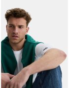 UCLA Tricou de bumbac cu imprimeu text Igniso - Alb optic