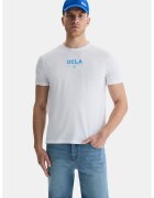 UCLA Tricou de bumbac Sherman - Alb optic