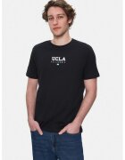 UCLA Tricou regular fit - decolteu la baza gatului - imprimeu cu logo - Negru - SHERMAN - Negru