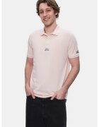 UCLA Tricou regular fit - decolteu la baza gatului - imprimeu cu logo - Roz - QUINTON - Roz