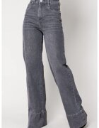 uFIT Blugi elastici largi din denim Grey 18091 - Gri