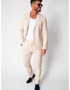 uFIT Costum Ralph din IN sacou si pantalon lung Beige New 16851 - Bej