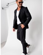 uFIT Costum Ralph din IN sacou si pantalon lung Black New 16658 - Negru