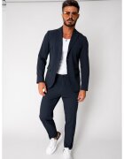uFIT Costum sacou si pantalon lung Navy 17216 - Bleumarin