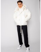 uFIT Geaca cu fermoar si capse Off White 18998 - Alb