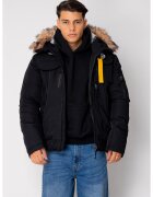 uFIT Geaca Heavy cu fermoar si buzunare Black 18971 - Negru