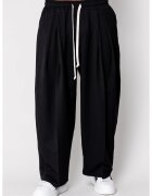 uFIT Pantalon lung foarte larg cu snur Black 19650 - Negru