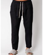 uFIT Pantaloni lung din 100% IN cu snur Black I 17020 - Negru