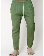 uFIT Pantaloni lung din 100% IN cu snur Green 17548 - Verde
