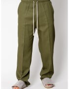 uFIT Pantaloni lung din IN cu snur Kaki 16855 - Kaki