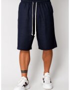 uFIT Pantaloni scurt din IN cu snur Navy 17238 - Bleumarin