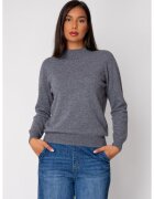 uFIT Pulover din 100% Casmir - Grey 18587 - Gri
