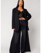 uFIT Sacou din stofa Black 18158