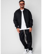 uFIT Set Jacheta cu fermoar si pantalon lung drept Black 19900 - Negru