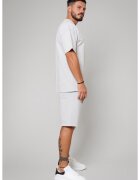 uFIT Set LeClub tricou oversized si pantalon scurt Grey 10528 - Gri