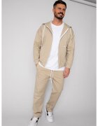 uFIT Set Loren din bumbac Jacheta si pantalon Dusty Grey 19297 - Gri