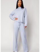uFIT Set Pulover si Pantalon lung Sky Blue 18154 - Albastru deschis