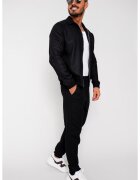 uFIT Set Toscano Jacheta cu fermoar si pantalon lung Black 16481 - Negru