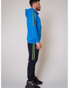 uFIT Trening cu gluga si benzi contrastante Moon - Albastru royal/Bleumarin